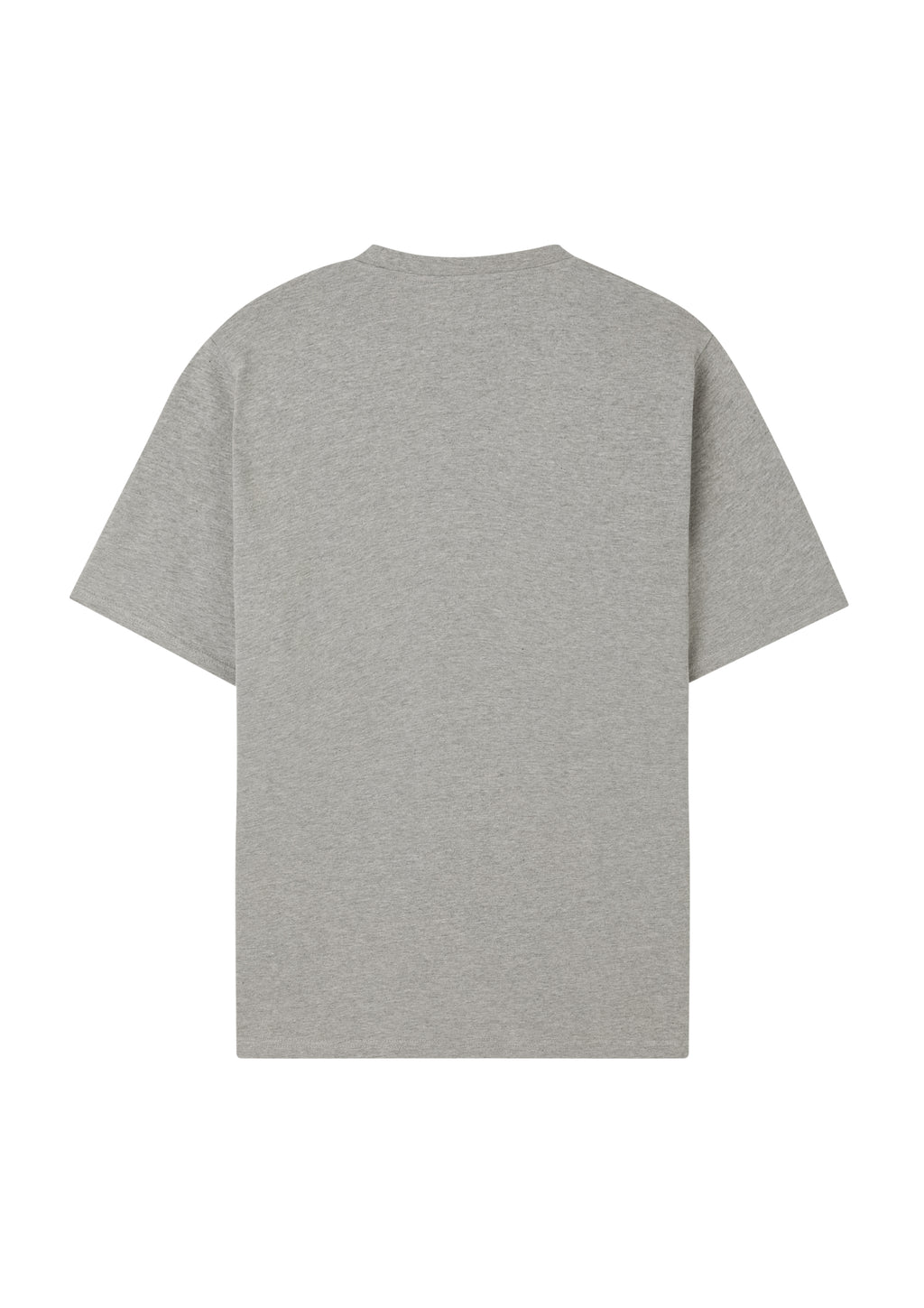 GREY / WHITE LOGO COTTON T-SHIRT